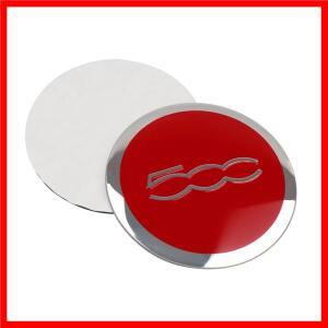 4pcs 56MM 자동차 휠 센터 허브 캡 스티커 타이어 림 커버 스티커 Fiat 500 Abarth Punto Stilo Palio ondo