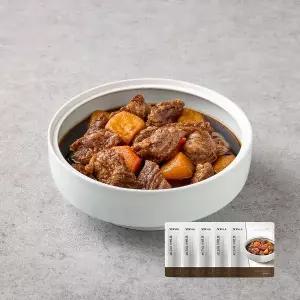 삼원가든 뼈없는 갈비찜 600g * 5팩