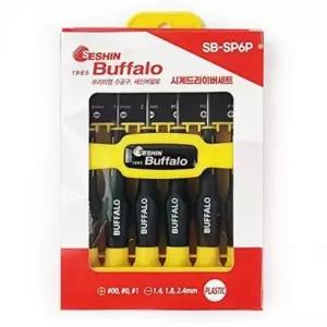 시계 드라이버 일자 십자 공구 세트 6p (WFK5YLO)