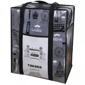 타포린백 영국 420x450x180/장바구니/타포린/쇼핑백/코팅/대형/다용도/보조/가방/튼튼한/지퍼/수납/특대/