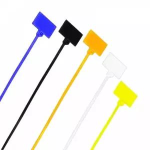 컬러 메모 케이블 타이 명찰 식별 태그 250P (WFK80M3)