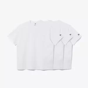 갤러리아 뉴에라 LIGHTERA 에센셜 3팩 포켓 반팔 티셔츠 화이트(14697422)