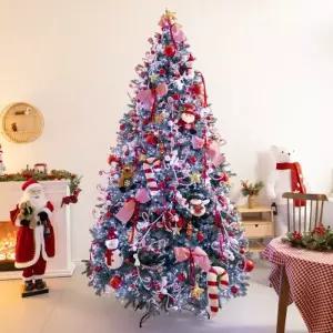 [텐바이텐]크리스마스 트리 나무 장식 풀세트 레드롤리볼 250cm (양면)