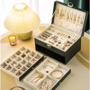 예쁜 원목보석함 악세사리 보관함 케이스 반지 목걸이 i262