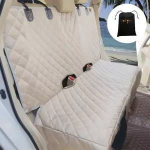 차량용 뒷좌석 방수 카시트 A 매트 시트 의자커버 보호 디럭스 뒷좌석 블랙 트림