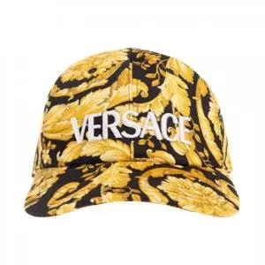 [베르사체]VERSACE 베르사체 BAROCCO LOGO BASEBALL CAP (1012701 1A01281 5BB80) (바로코 로고 볼캡)