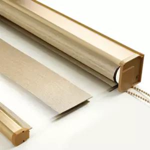 거실 침실 콤비블라인드 셔터 커튼 방수 거즈커튼 블라인드 유광차단 주방