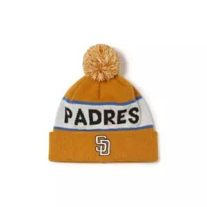 모자 GQC 7ABNV0146-13MSD 프리미엄 바시티 컬러블럭 폼폼 비니 샌디에이고 파드