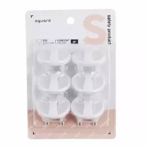 안전 220V 커버 6입 멀티탭뚜껑 콘센트안전커버/막이/보호/가리개/덮개/마개/카바/캡/콘센트/멀티탭/막기