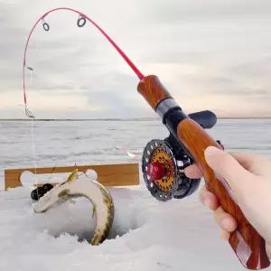 빙어 낚시대 채비 세트 겨울 산천어 호드 송어 미니 스피닝릴 용품