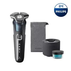 PHILIPS 필립스 SkinIQ 5000 시리즈 전기면도기 일렉트릭 블루 S5889/73