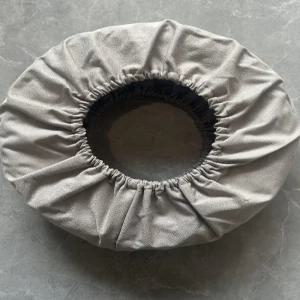 타이어 커버 범용 예비 지게차 바퀴 위생 두꺼운 휠맞춤 두꺼운 그레이 20-27