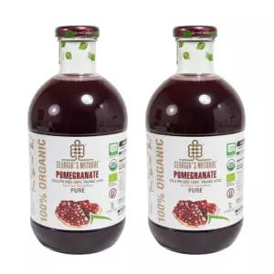 조지아스내추럴 유기농 NFC 석류즙 석류주스 원액 1L 2개