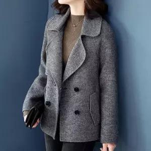 프라하 헤링본 모직 코트_RE4HC001