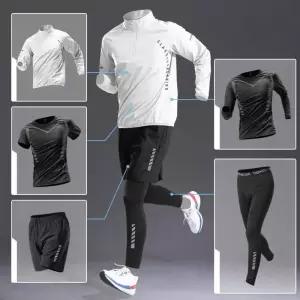 남자 조깅복 헬스복 상하의 트레이닝세트 사계절 마라톤