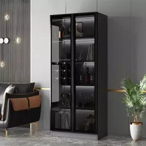 술 장식장 인테리어 술장 진열대 3단 주류 와인 양주 위스키