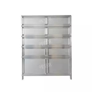 스테인레스 방수 신발장 캐비닛 스텐 5단 작업장