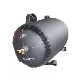 파이프배관 에어백 하수도막힘 관로 팽창 손잡이 200mm 튜브