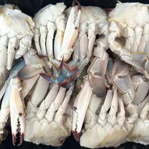 살이 꽉찬 냉동 급냉 국내산 손질 절단꽃게 800g