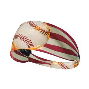 남성용 탄력 머리띠 통기성 운동