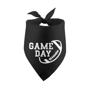 게임 데이 강아지 반다나 축구 재미있는 귀여운 스카프 소형견 사진 소품 애완 액세서리