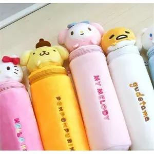 [산리오] 산리오 봉제필통 - 헬로키티 폼폼푸린 마이멜로디 시나모롤