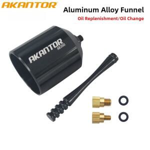 자전거 오일 디스펜서 알루미늄 합금 깔때기 M4M5M6 범용 유압  브레이크 블리드 키트 부품