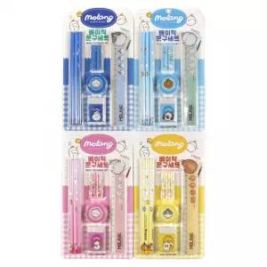몰랑이 베이직 문구세트 (4개)