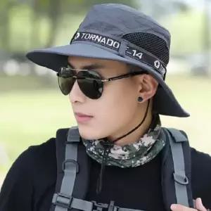 남자 등산모자 메쉬 빅사이즈 햇빛가리개 남성 모자 (WFJ5PEF)