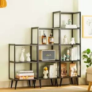 책장 스탠드 수납 원목 홀보드 선반 책꽂이 타공판