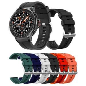 [호환품]Colmi V69 스마트 호환 시계 밴드 용 실리콘 스트랩 COLMI 손목 Correa 액세서리 24mm 교체 팔찌