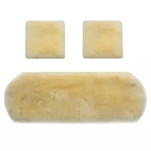 차량용 양모 양털 부드러운 차량 털방석 겨울 시트