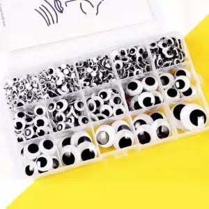 미술교육눈알스티커 DIY 점착식 모음 공예 만들기부자재 (WFJ5LJY)