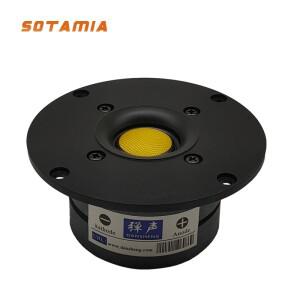 SOTAMIA 1개 4인치 트위터 오디오 스피커 8옴 30-80W 유리 섬유 필름 HIFI 홈 유닛 DIY 데스크탑 시스템