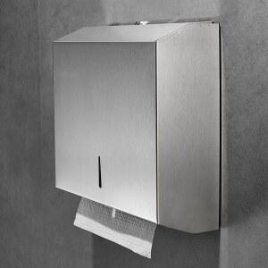 점보롤 디스펜서 스텐 대형 휴지 화장실 304스텐 핸드타올 무광 업소용 케이스