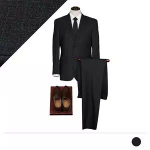 빅사이즈 정장수트 원버튼 기본정장 수트 투버튼정장 (WFJ4Q0D)