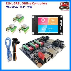 CNC3018 PRO 3020 MAX 오프라인 컨트롤러 GRBL 32 비트 제어 카드 MKS DLC32 TS24-R 터치 스크린 CNC mahin