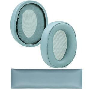 [호환품]소니호환 MDR-100A 헤드셋 귀마개 메모리 폼 커버 헤드폰 수리 패드용 편안한 이어패드
