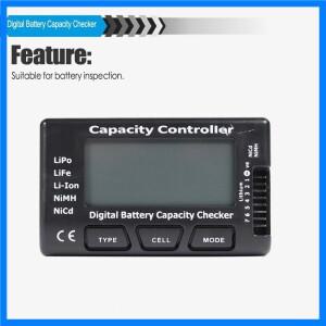 디지털 배터리 용량 검사기 고정밀 배터리 전압 테스터 LiPo 리튬 이온 NiMH Nicd 배터리 용 배터리 용량