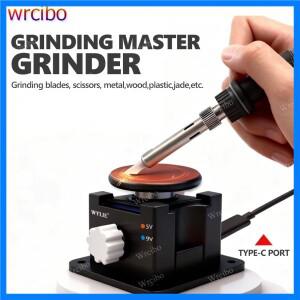 WYLIE MORO-35 미니 연마기 5V/9V 10000RPM 휴대용 샤프너 프로브 팁 금속 가위 핀셋 연마 도구