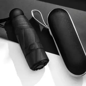 초소형 양산 미니 5단 가벼운 양산 블랙 (WFJPVBN)