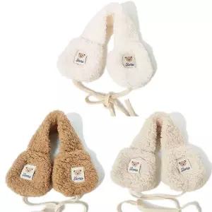 털 귀마개 귀도리 겨울 여성 플러시 귀여운 곰 성인 넥플러시 신상 패션