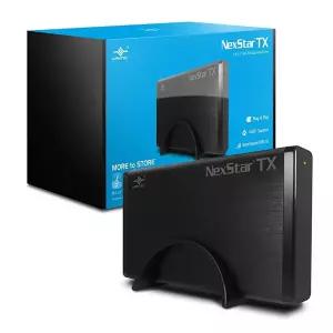 Vantec 8.9cm(3.5인치) SATA 6 Gb/s to USB 3.1 2세대 Type-A HDD 인클로저