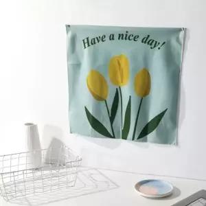 패브릭포스터 원룸 벽장식 그림 포스터 노란꽃 (WFJPVQ6)