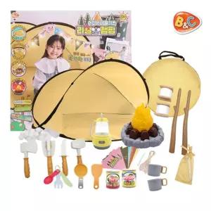 어린이 캠핑놀이 원터치텐트 소꿉놀이 키즈카페 유치원 육아방 손주선물 유아용