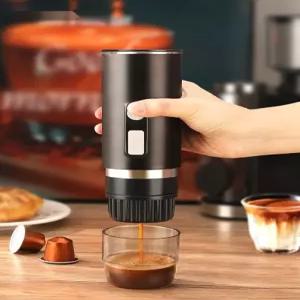 휴대용 커피 메이커 미니 에스프레소 머신 무선 추출기