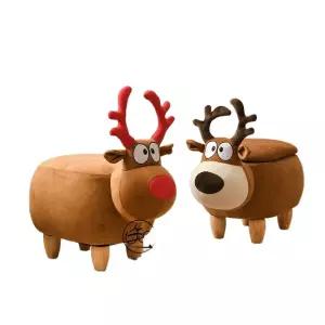 루돌프의자 크리스마스 장식 의자 펜션 루돌프 식탁 체어