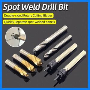 HSS 양면 로터리 스폿 용접 브로카 메탈 8 면 커터 비툼 리무버 드릴 비트 홀 오프너 커터 스폿 용접 도구