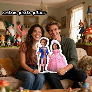 맞춤형 재미있는 얼굴 베개 - 맞춤 사진 양면 인쇄, 양면, 가족, 남자친구, 아버지의 결혼식, 그녀를 어머니, 여자친구, 위한 친구, 크리스마스에 그녀, 주부, 생일, 그를 날, 엄마, 자동차, 이상적인 통기성 좋음,