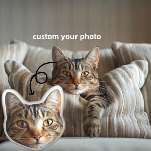 맞춤형 재미있는 베개 - 맞춤 사진 양면 인쇄, 재미있고, 생일, 기념일, 애완동물 적합 이상적인 결혼식, 엄마, 그, 발렌타인데이, 어머니의 주부, 아버지의 독특하고 친구, 가족, 엄마에게 할로윈, 적합, 여자친구,